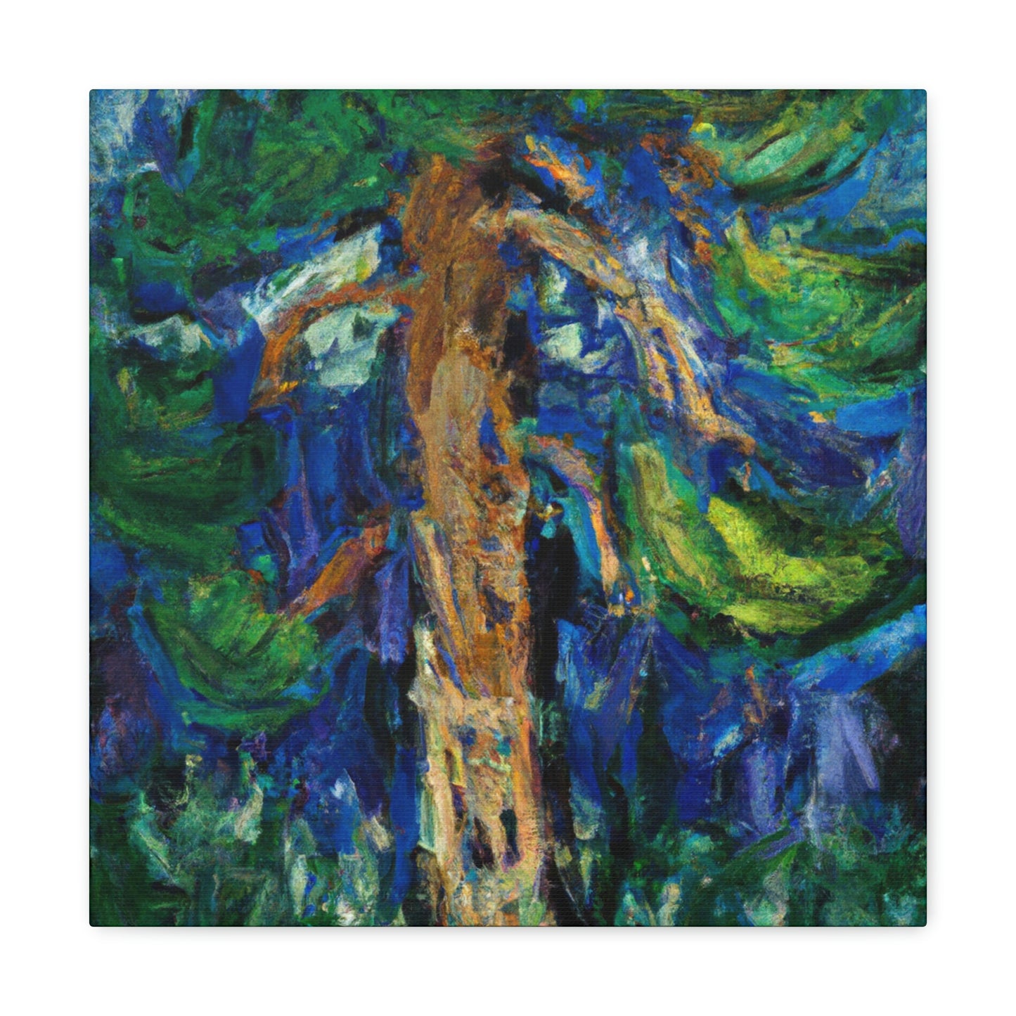 "Pine Tree Lyrical Magic" - Canvas