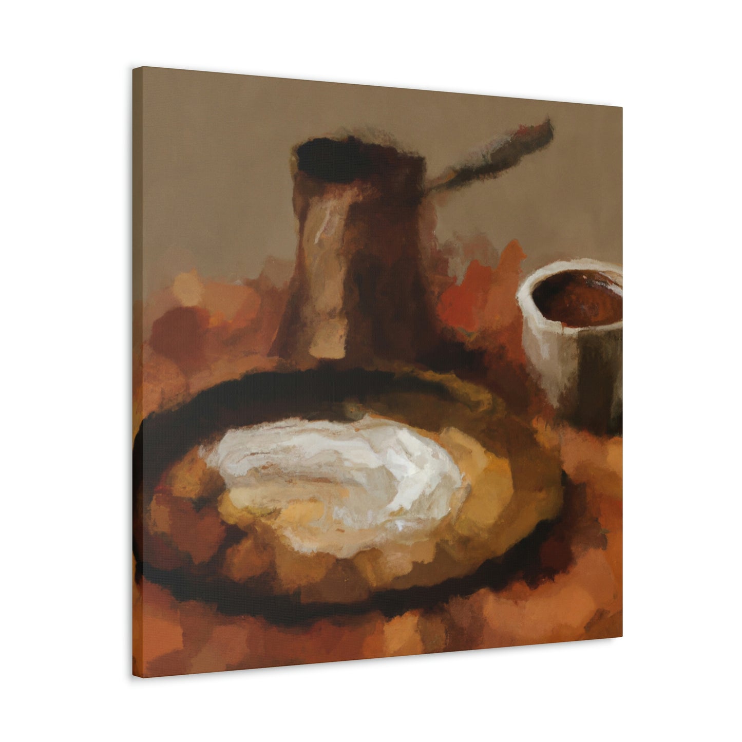 "Coffee Shop Vibes" - Canvas