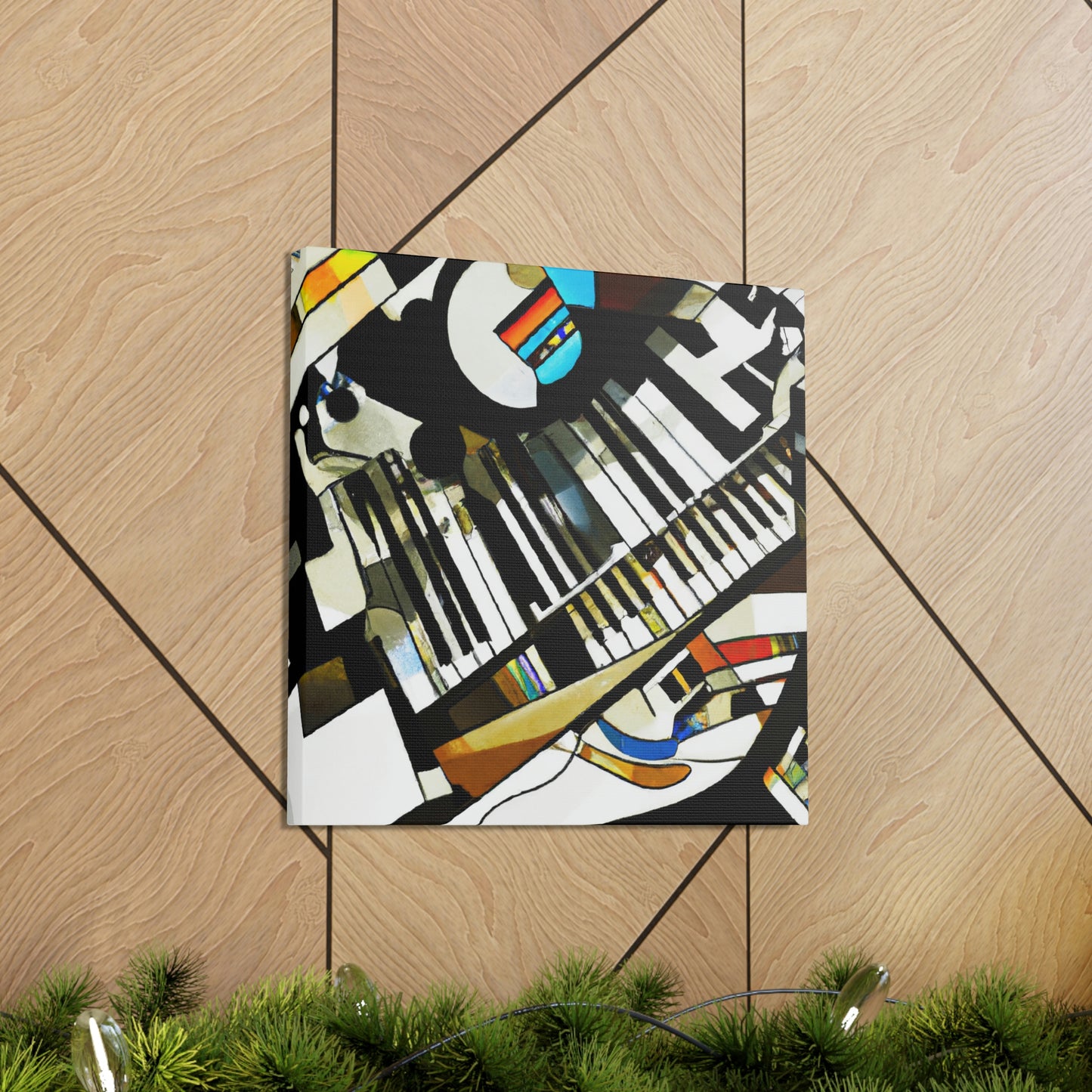 "Piano Sonata in Blue" - Canvas