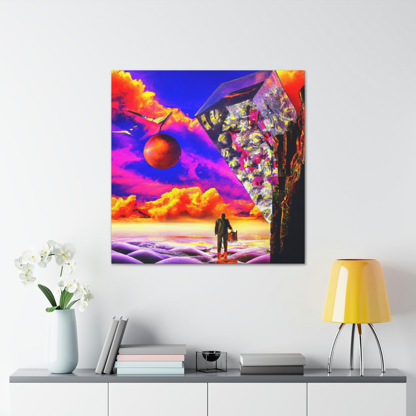 Sea of Turbulence - Canvas