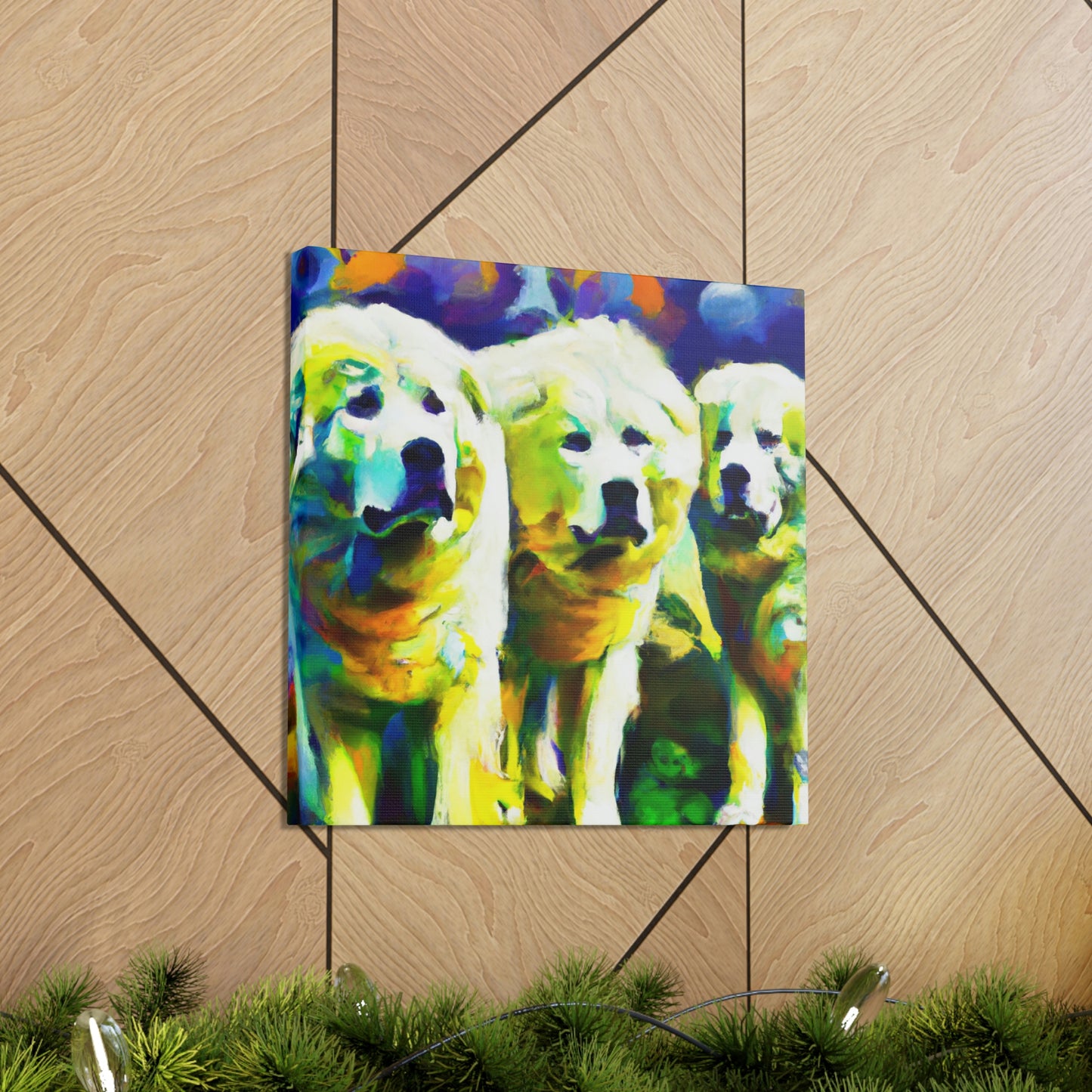 Great Pyrenees Mystery - Canvas