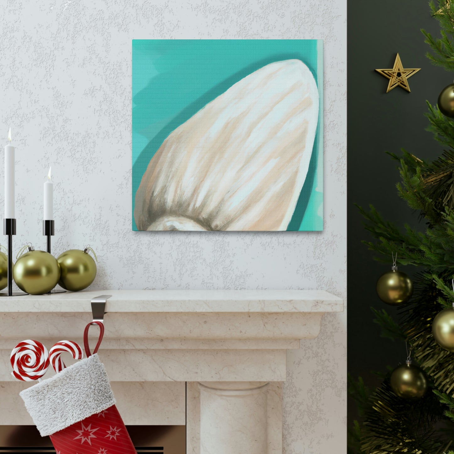 "Sea Shell Simplicity" - Canvas