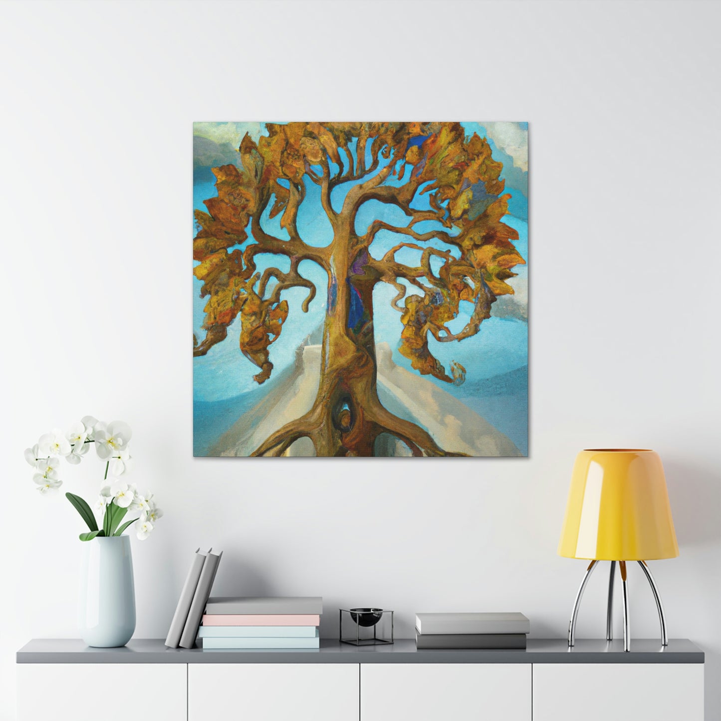 Elm Bough Dreamscape - Canvas