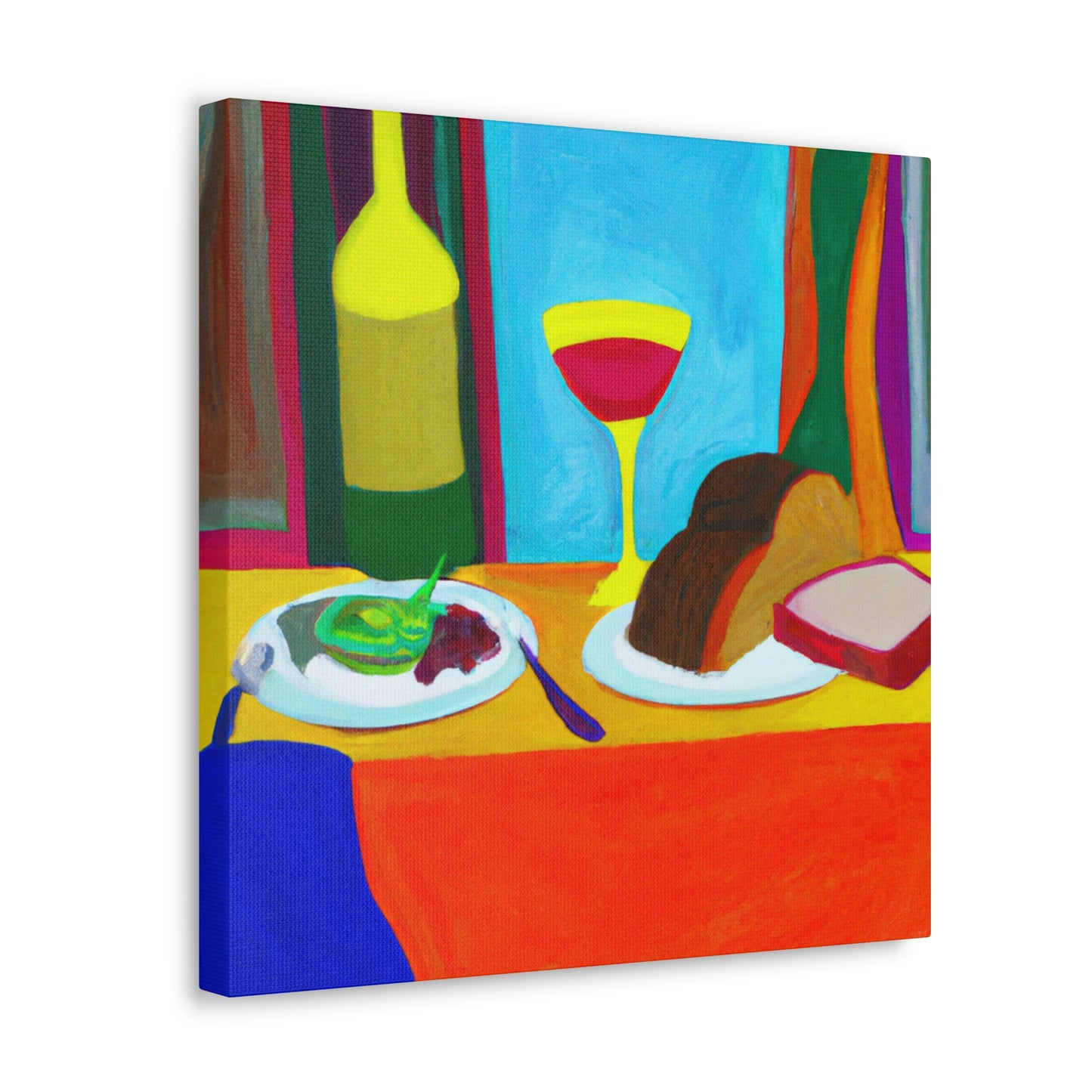 Breaking Bread Together - Canvas