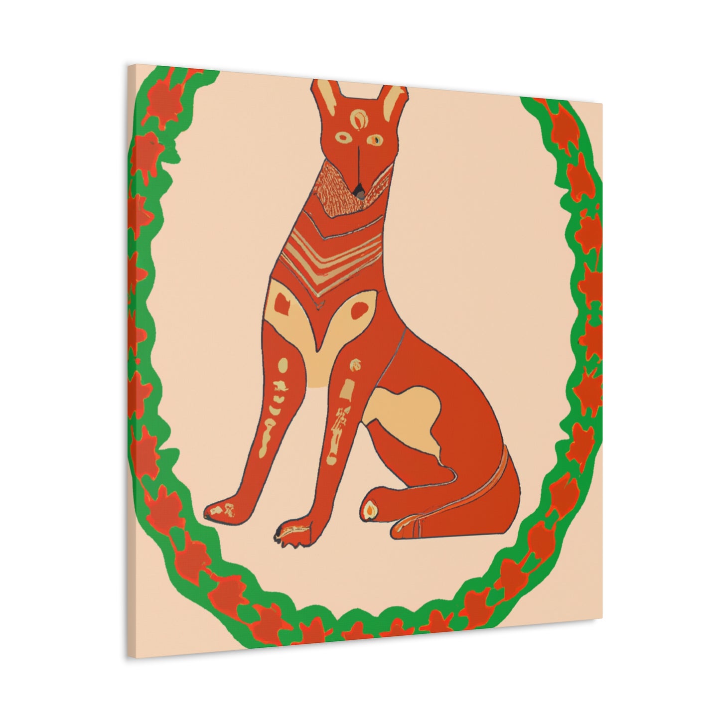 "Dhole Reflected Opulence" - Canvas