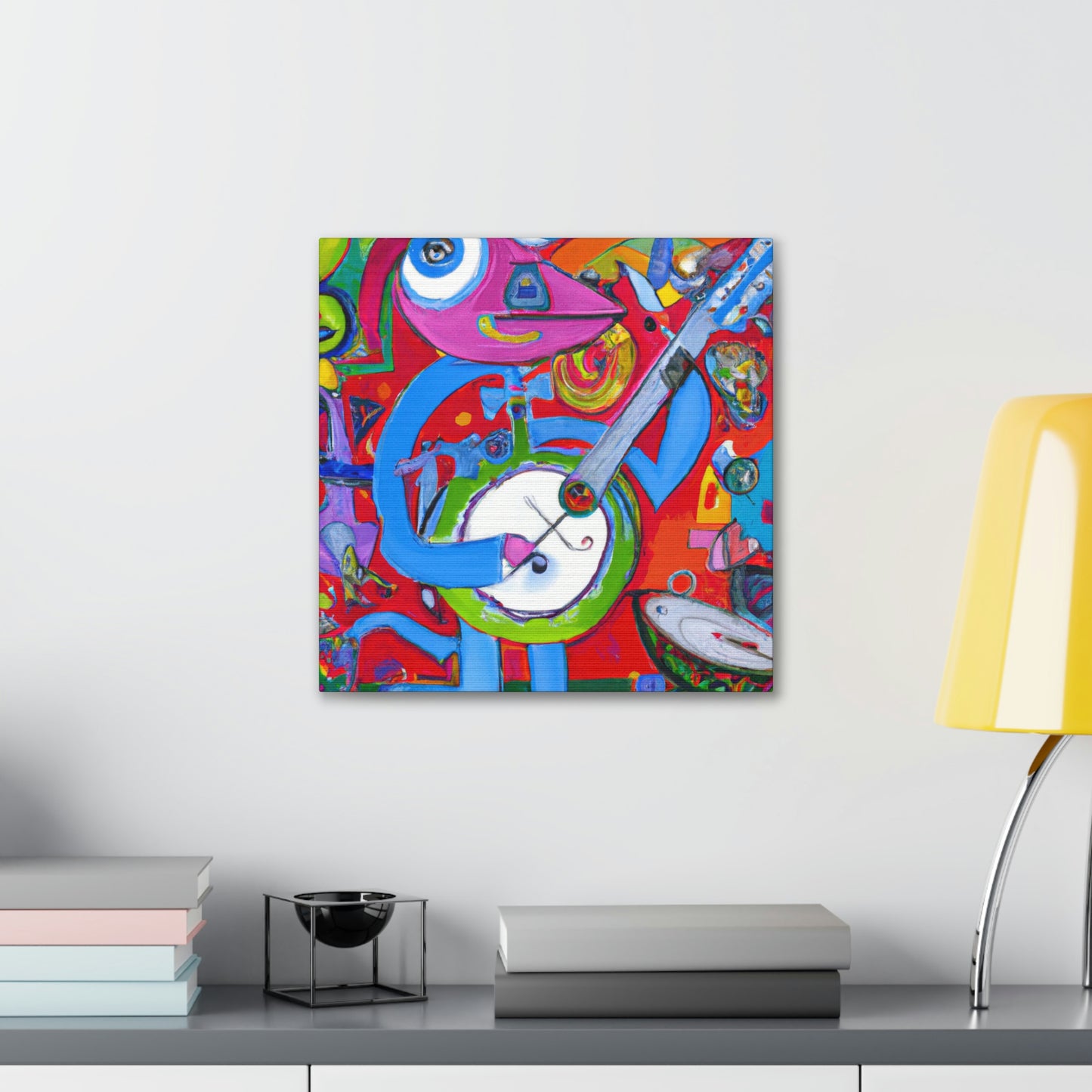 "Banjo of Abstractions" - Canvas