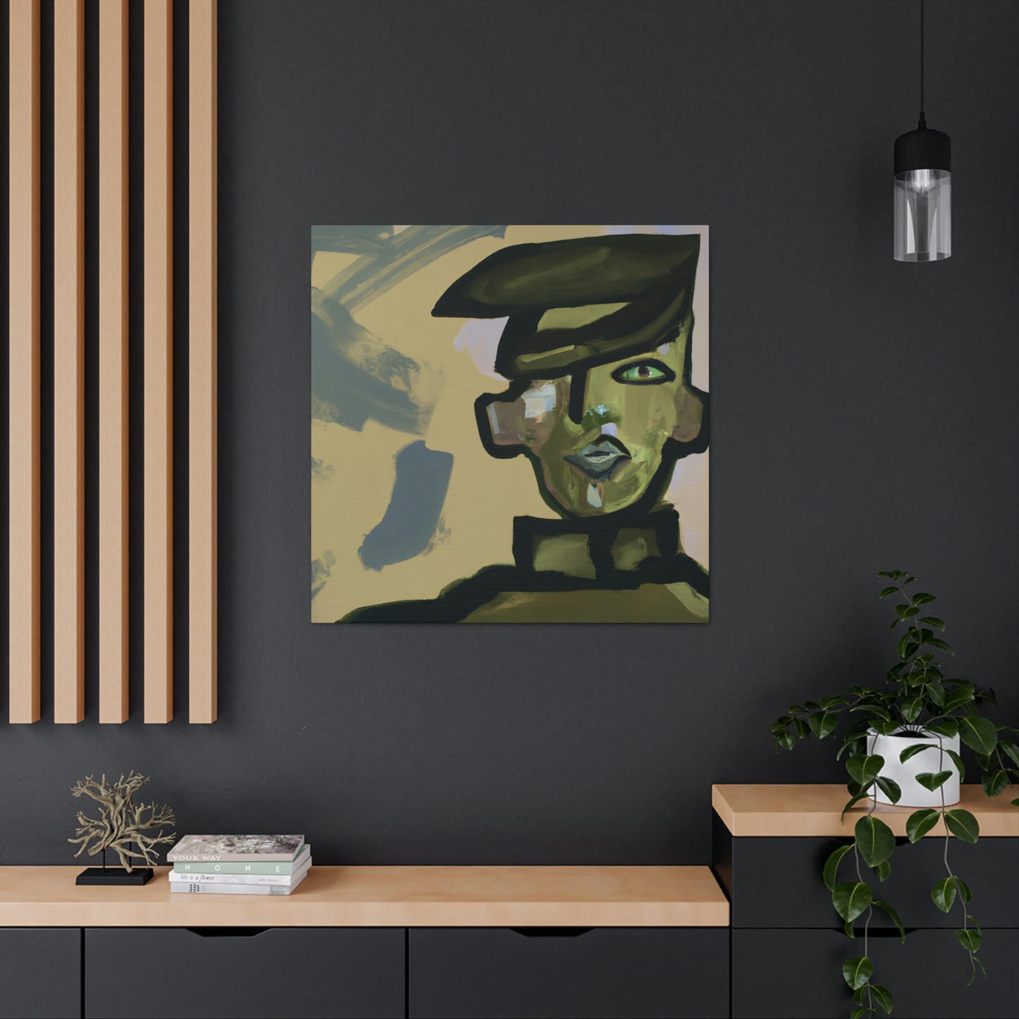 "Supply Sergeant's Splendor" - Canvas