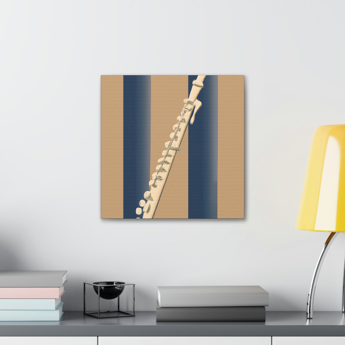 "Flute in Minimalism" - Canvas