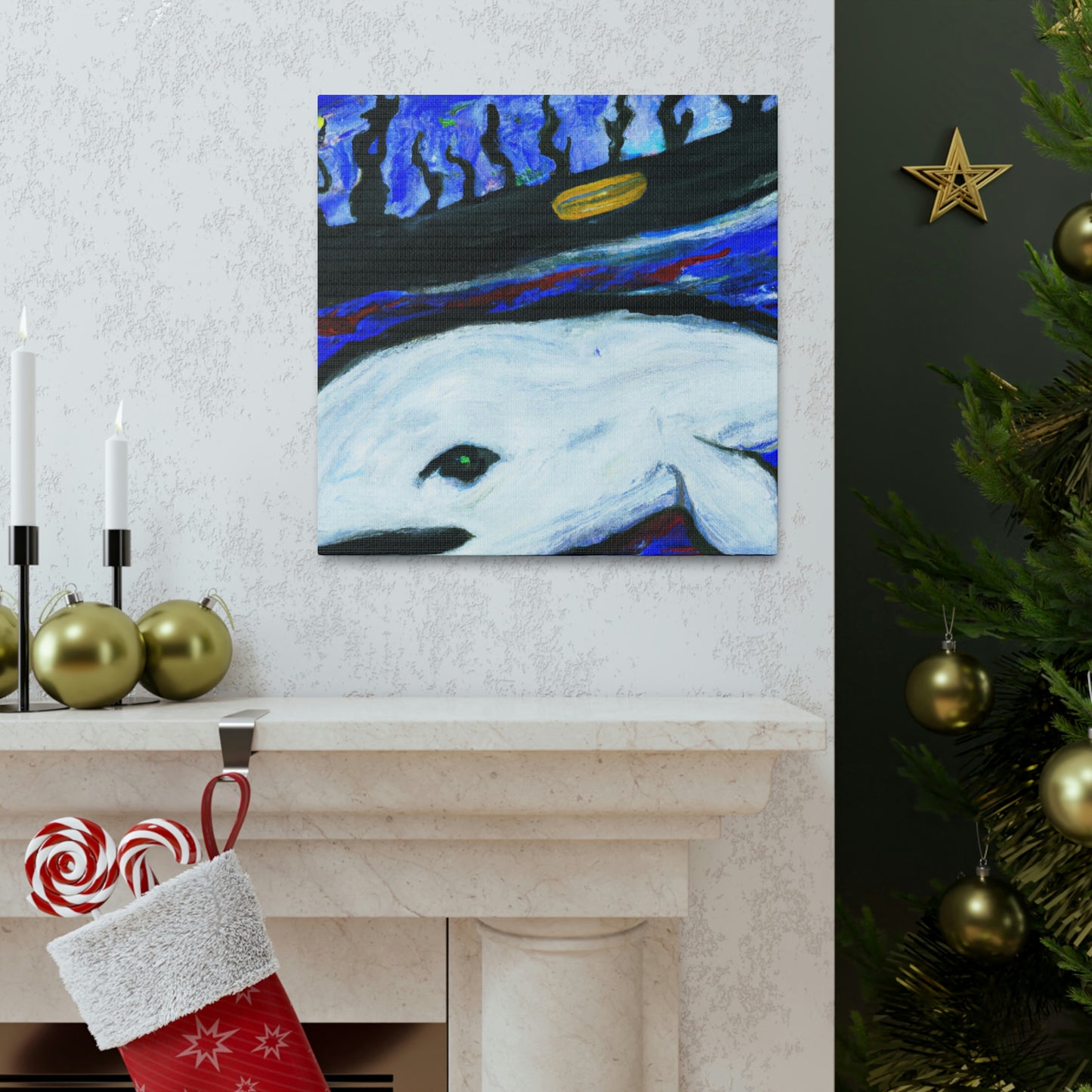 Bowhead Whale Majesty. - Canvas