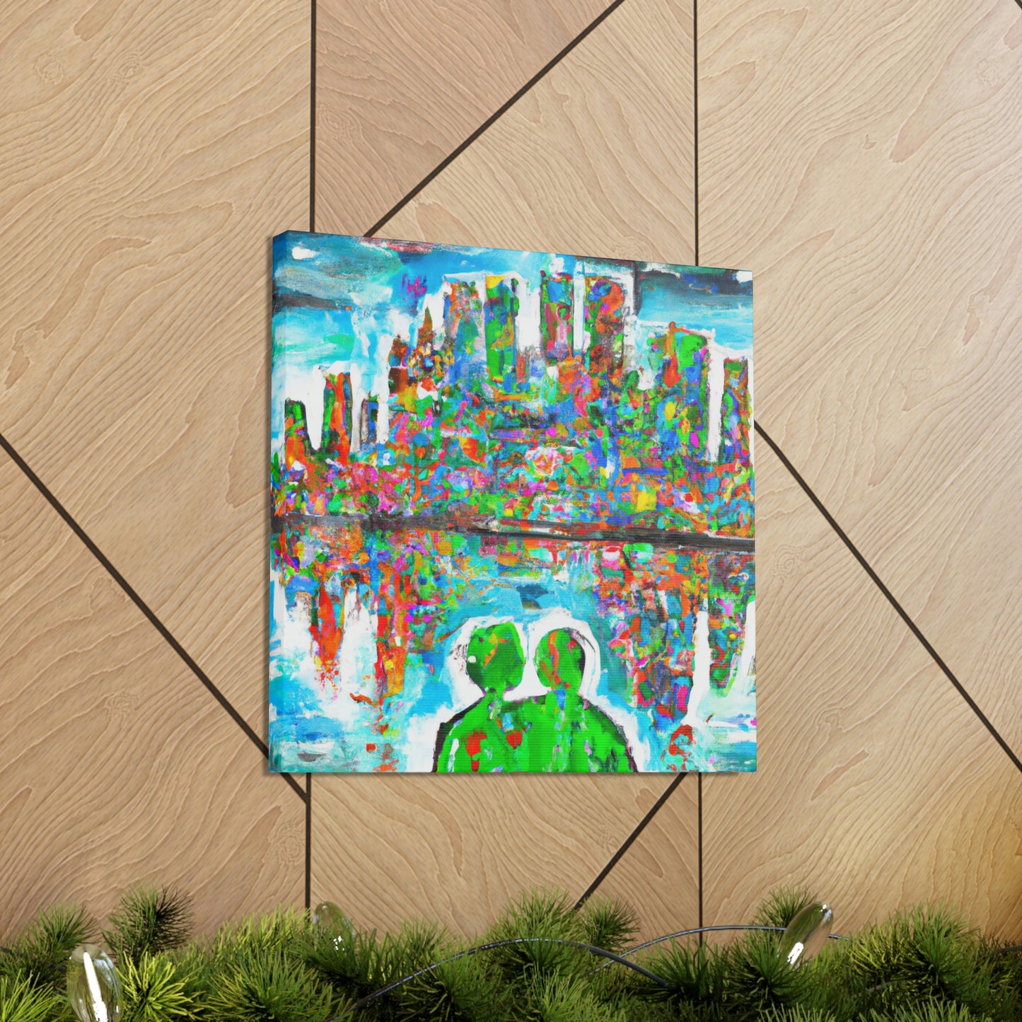 Love in the City - Canvas