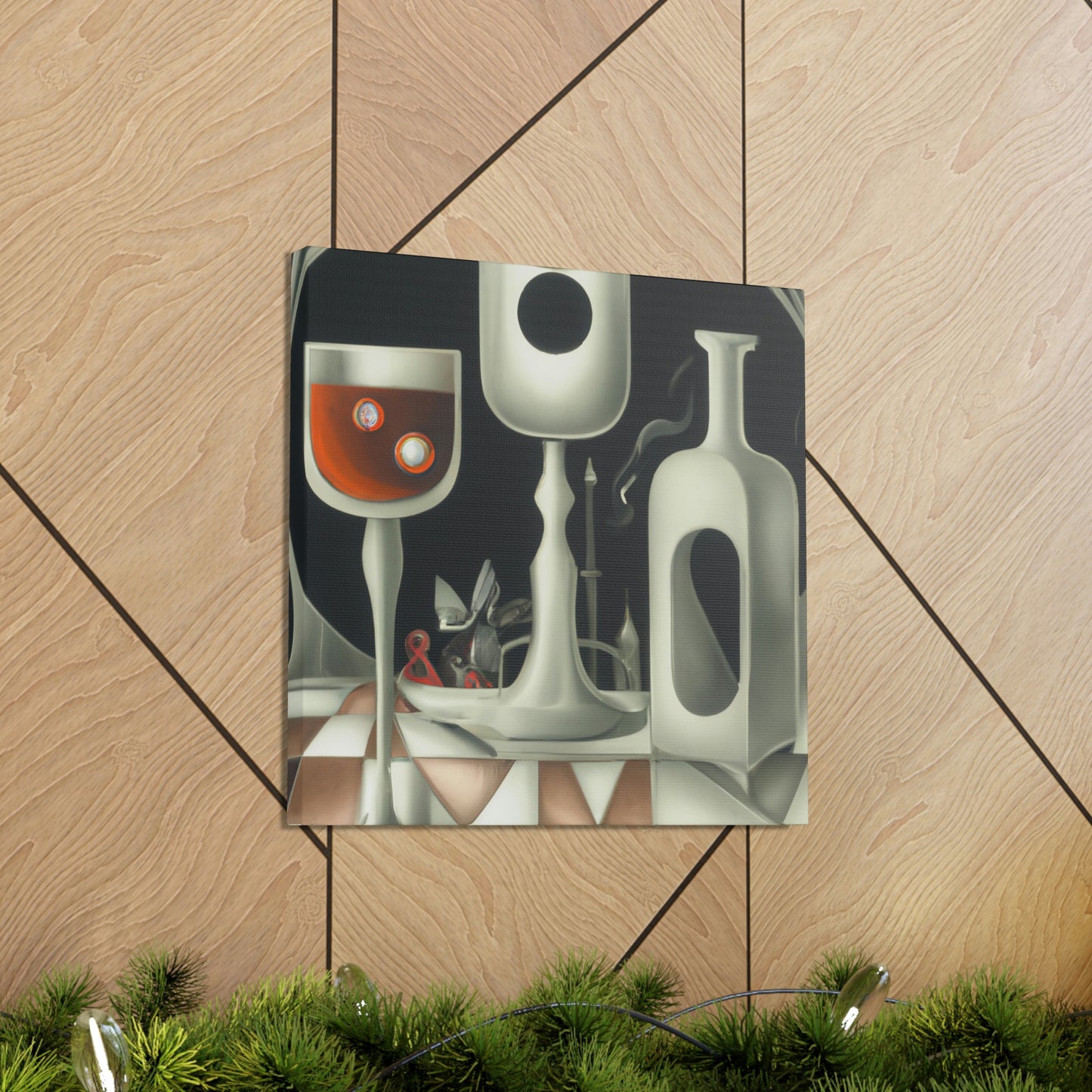 "Toasting the Roaring Twenties" - Canvas