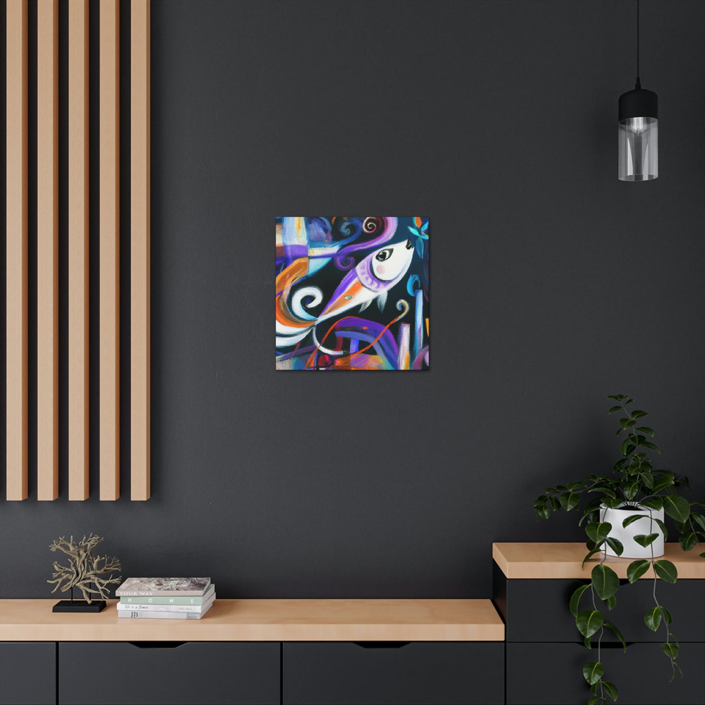 Sea of Swimming Fish - Canvas