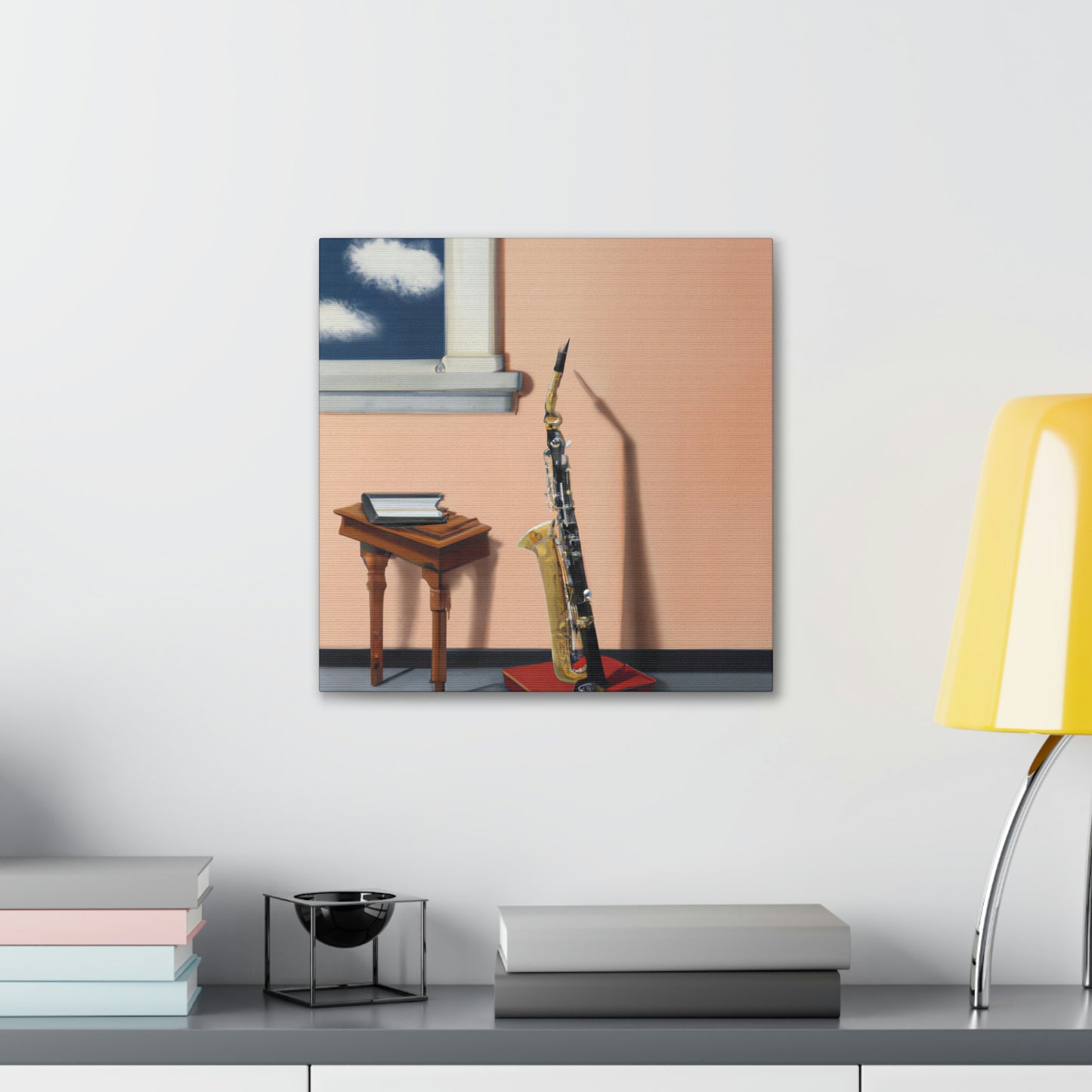 "Clarinet in Simplicity" - Canvas