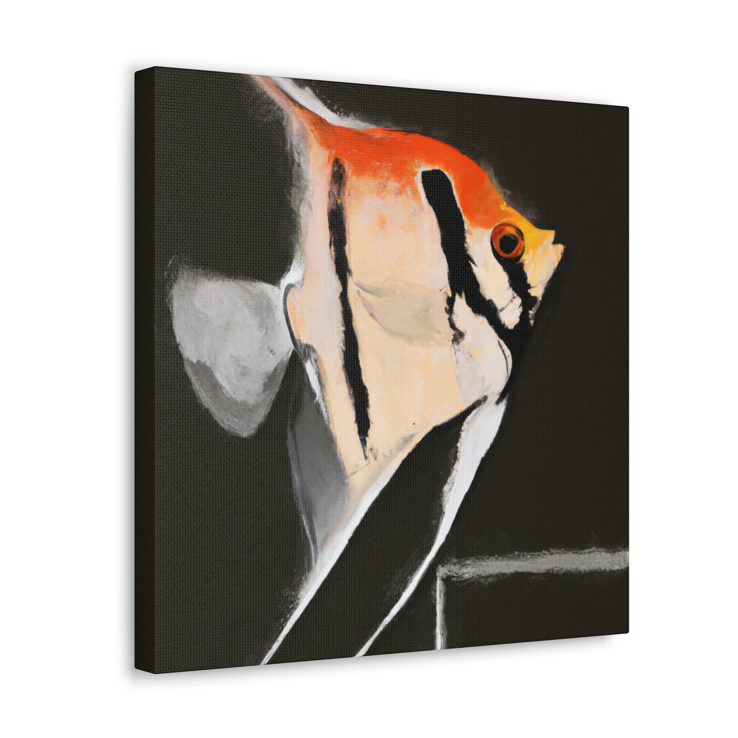 "Angelic Minimalism Fish" - Canvas