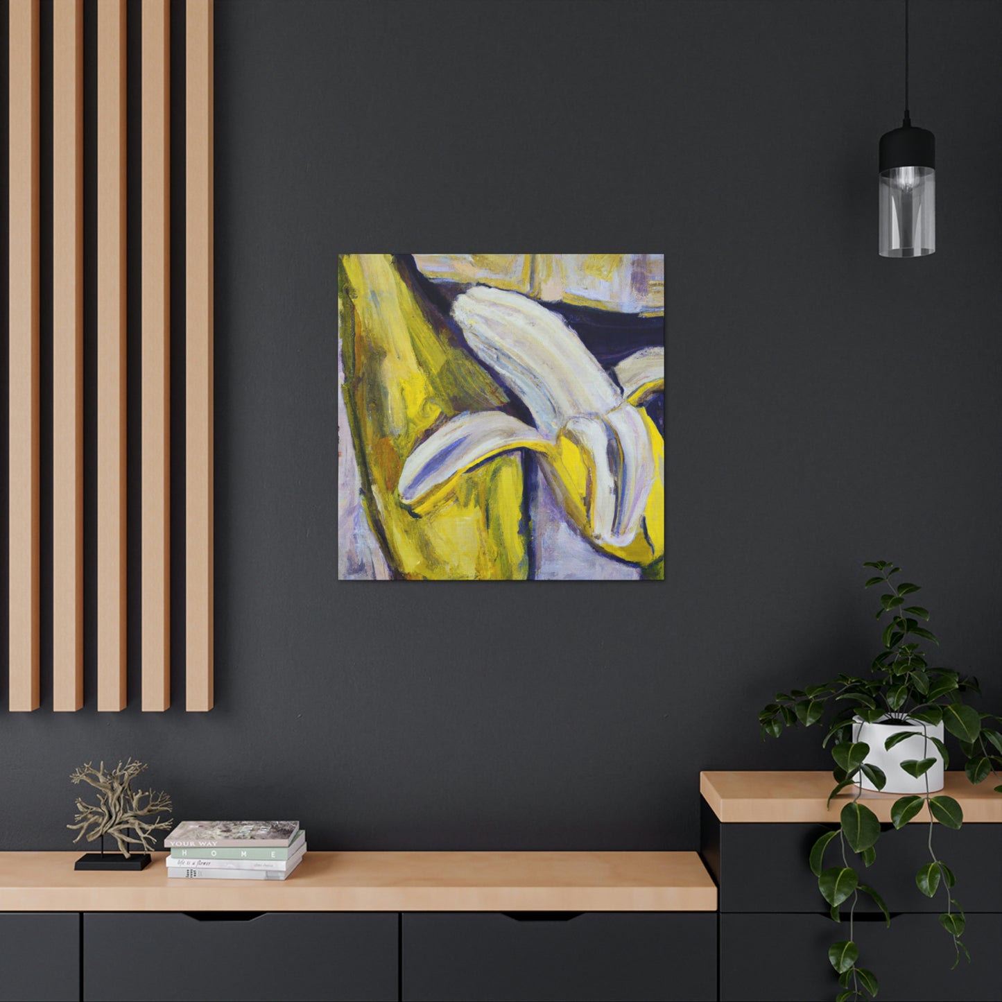 Bananas in Abstraction - Canvas