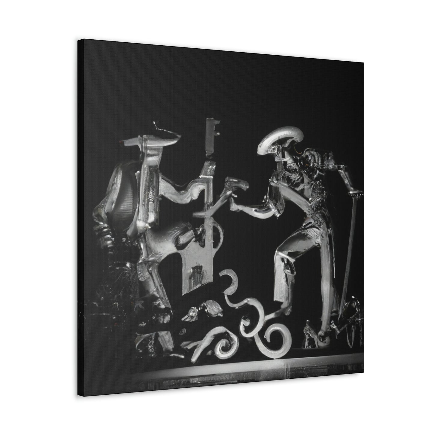 "Branding Fancy Ironwork" - Canvas