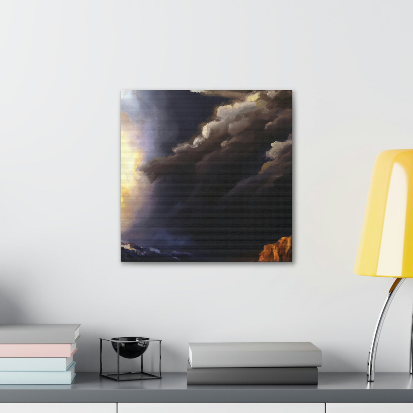 "Stormy Weather Ahead" - Canvas