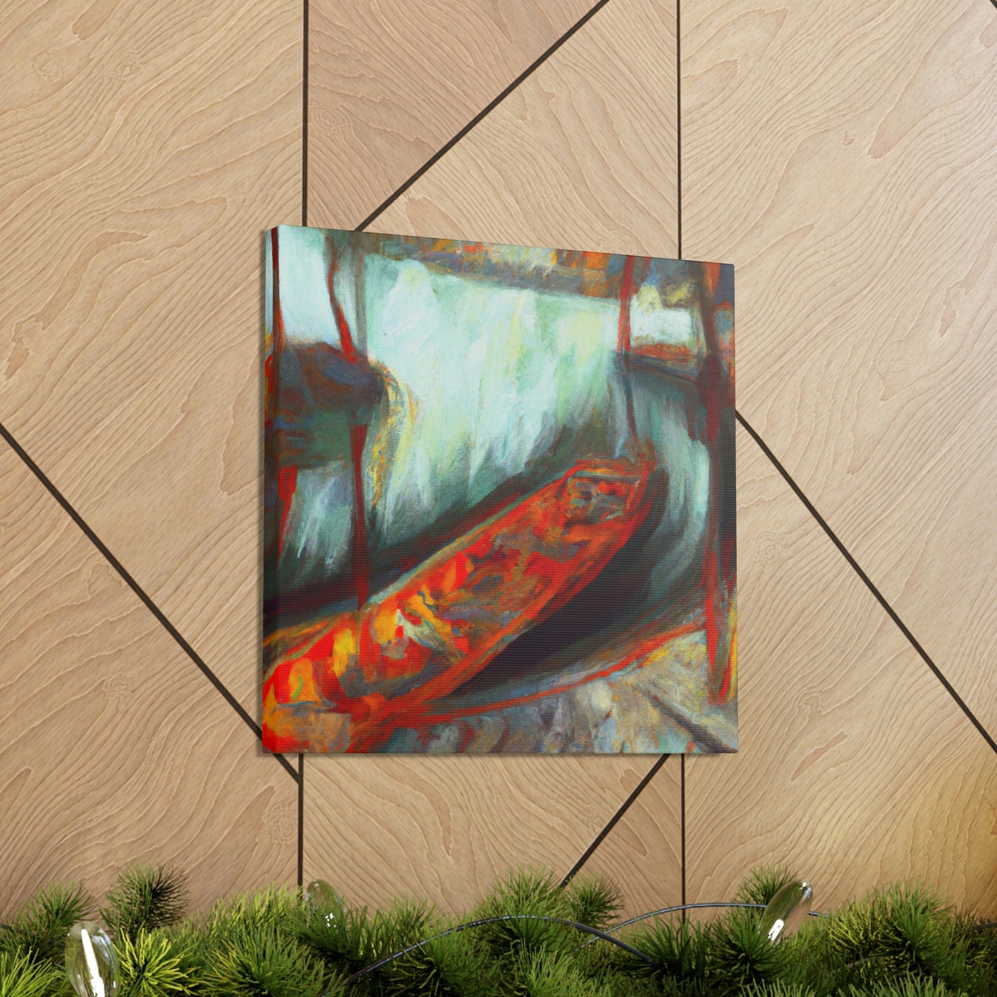 "Bass Fishing Expedition" - Canvas