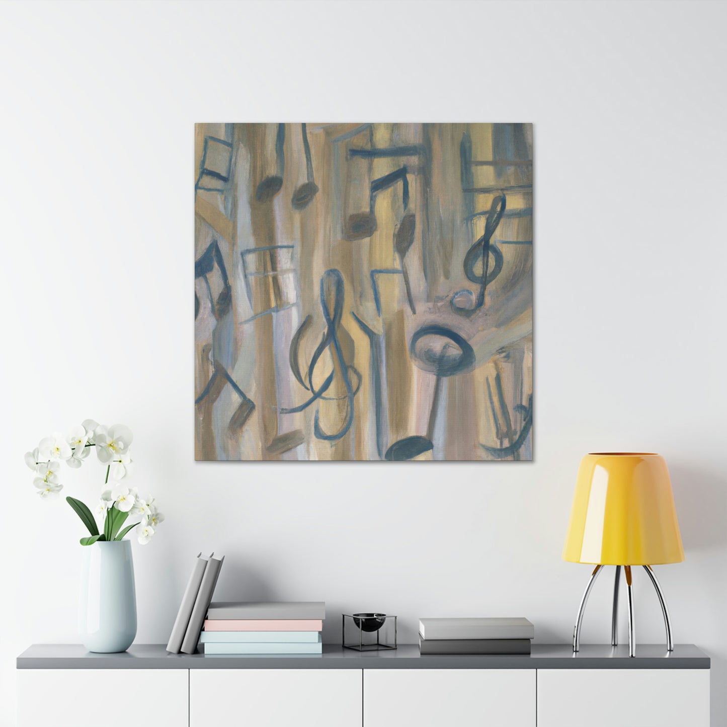 Music of Melody  - Canvas