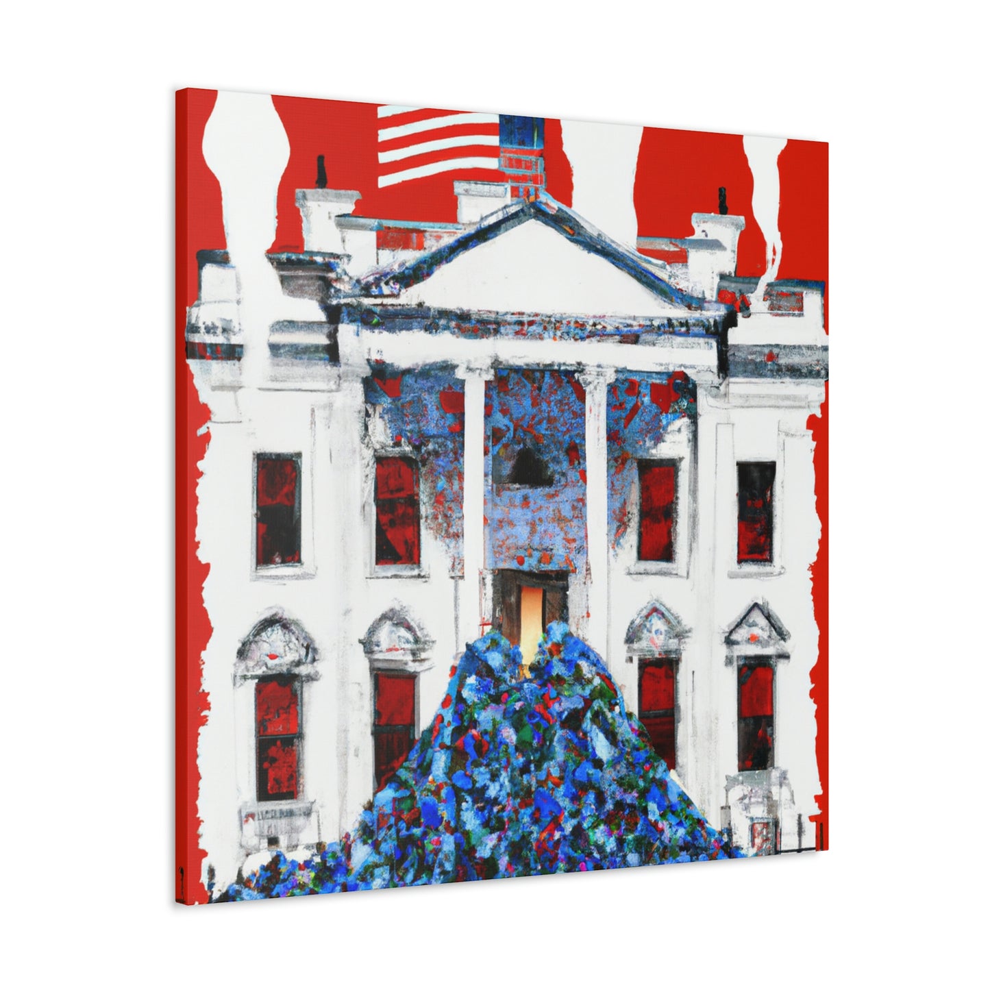 The White House Grandeur - Canvas