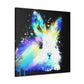 Rabbit in Fluxury - Canvas