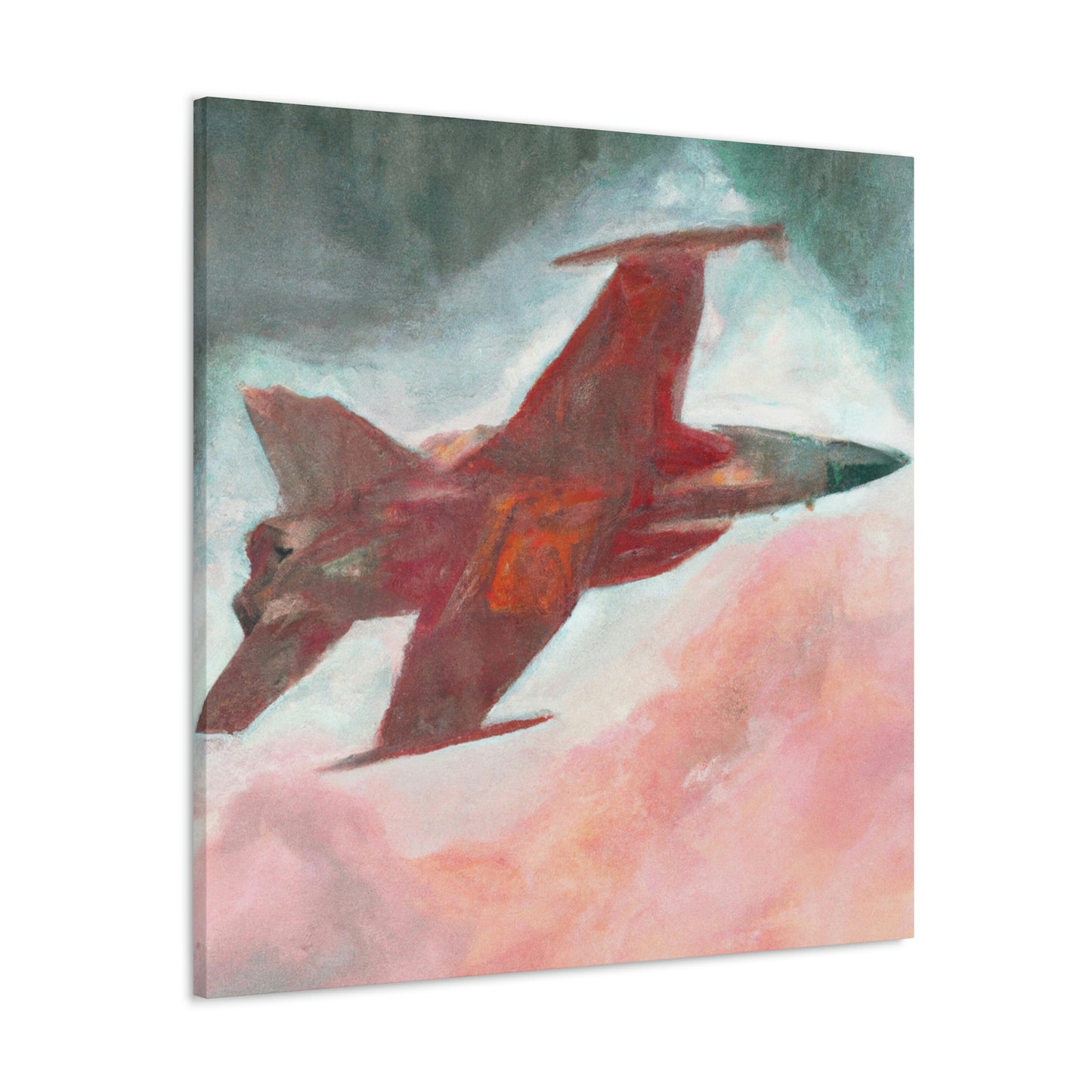 "Supersonic Fighter Ballet" - Canvas