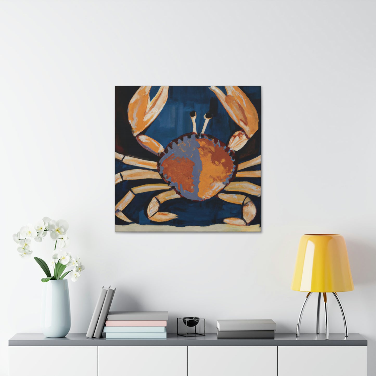 Crab Nebula Abstract - Canvas