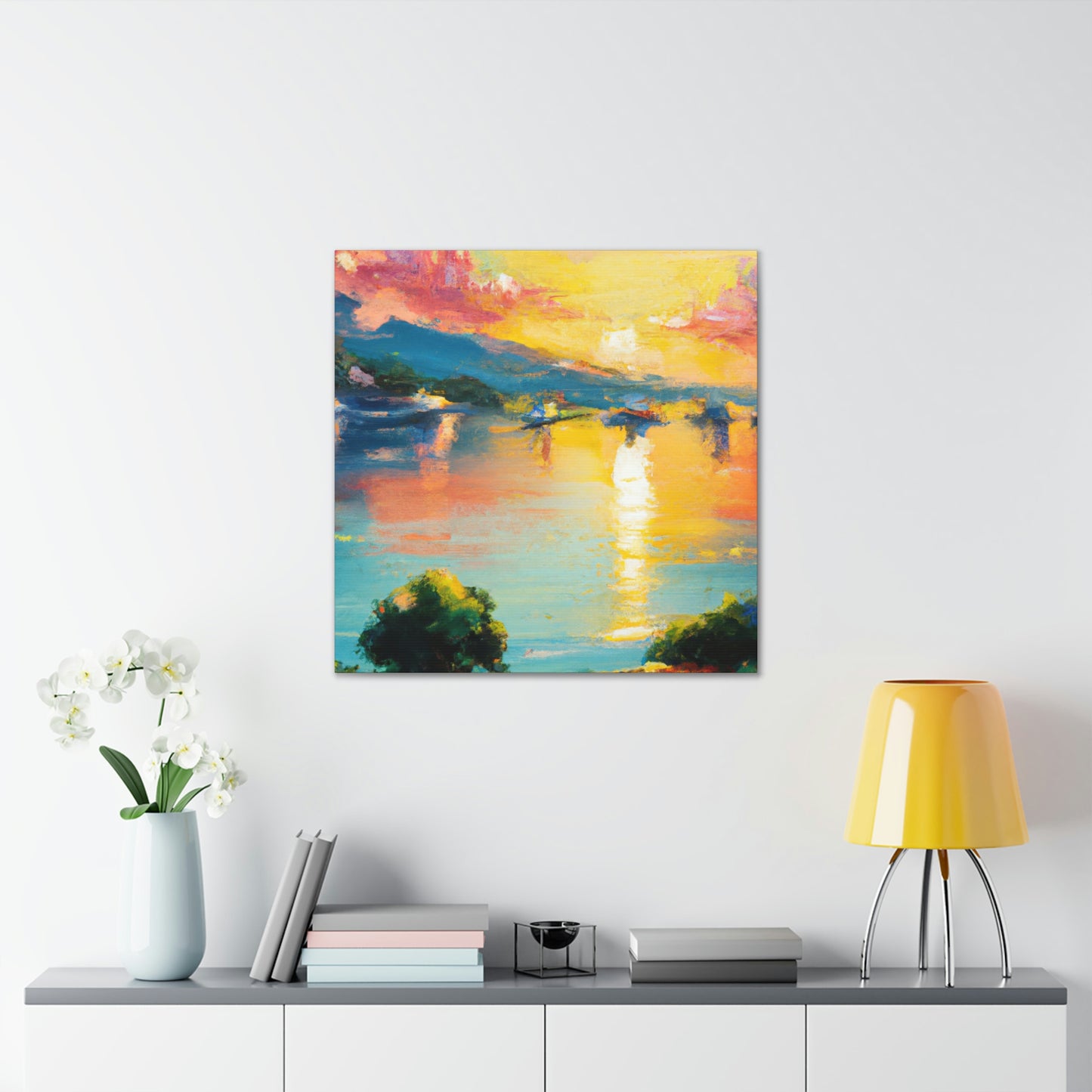 Radiant Reflections of Joy - Canvas