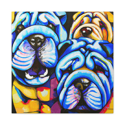 "Shar Pei Abstract Dream" - Canvas