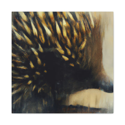 "Echidna in Edenic Hue" - Canvas