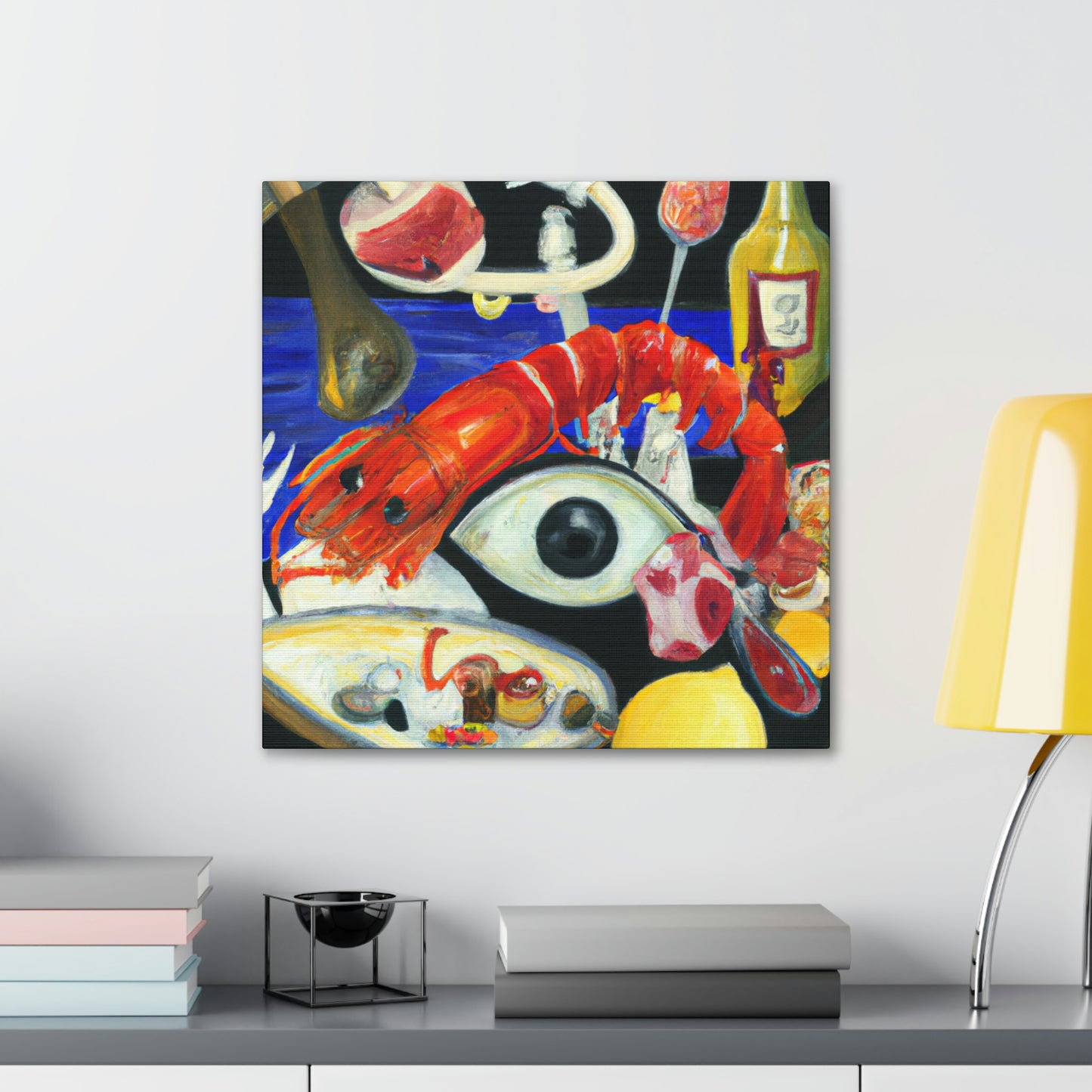 Seafood Dreamscape. - Canvas