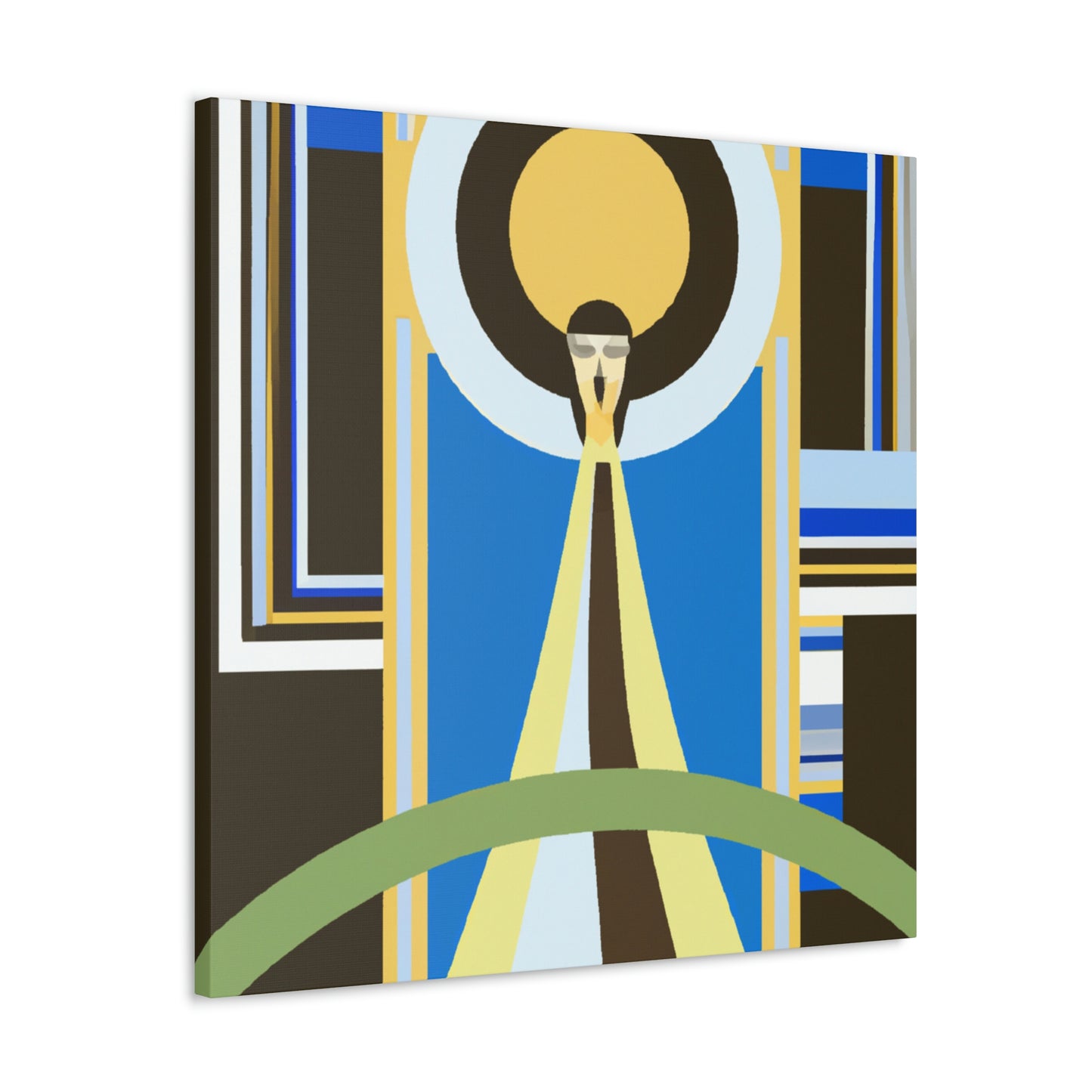 Catching Art Deco Lasso - Canvas