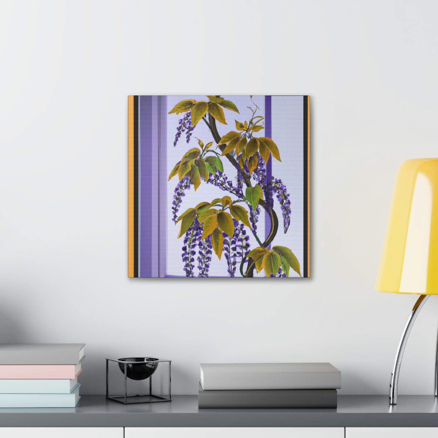 "Wisteria Illusion Splendor" - Canvas