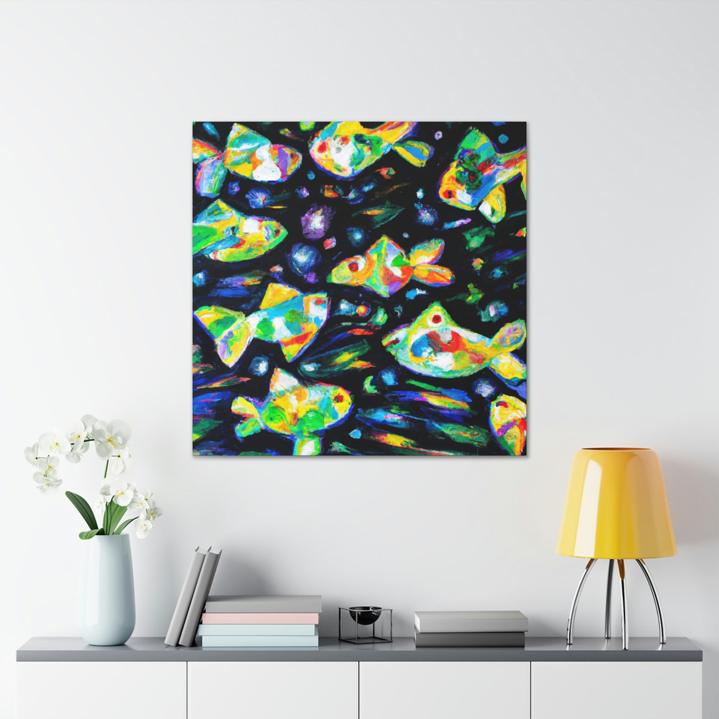 Rainbow Oceanic Splendor - Canvas