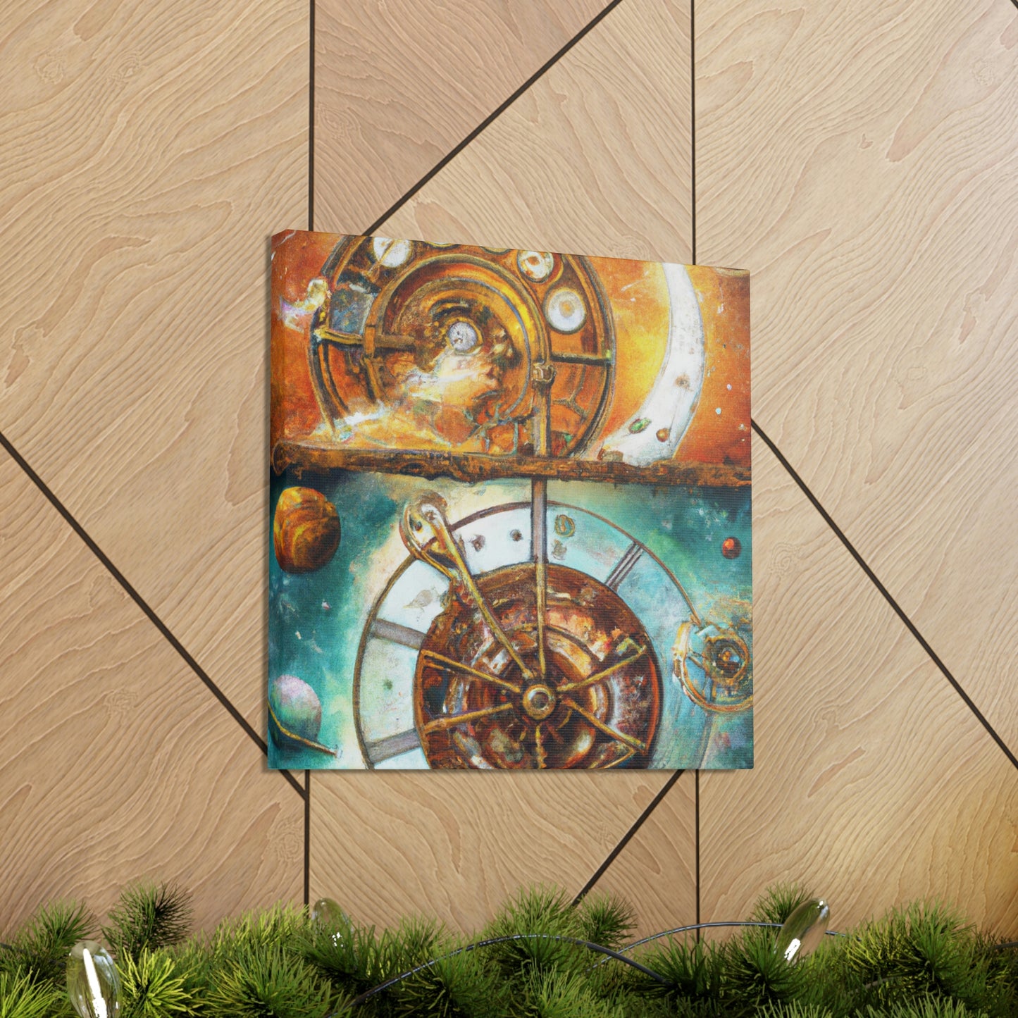 Galaxy Steampunk Dreaming - Canvas