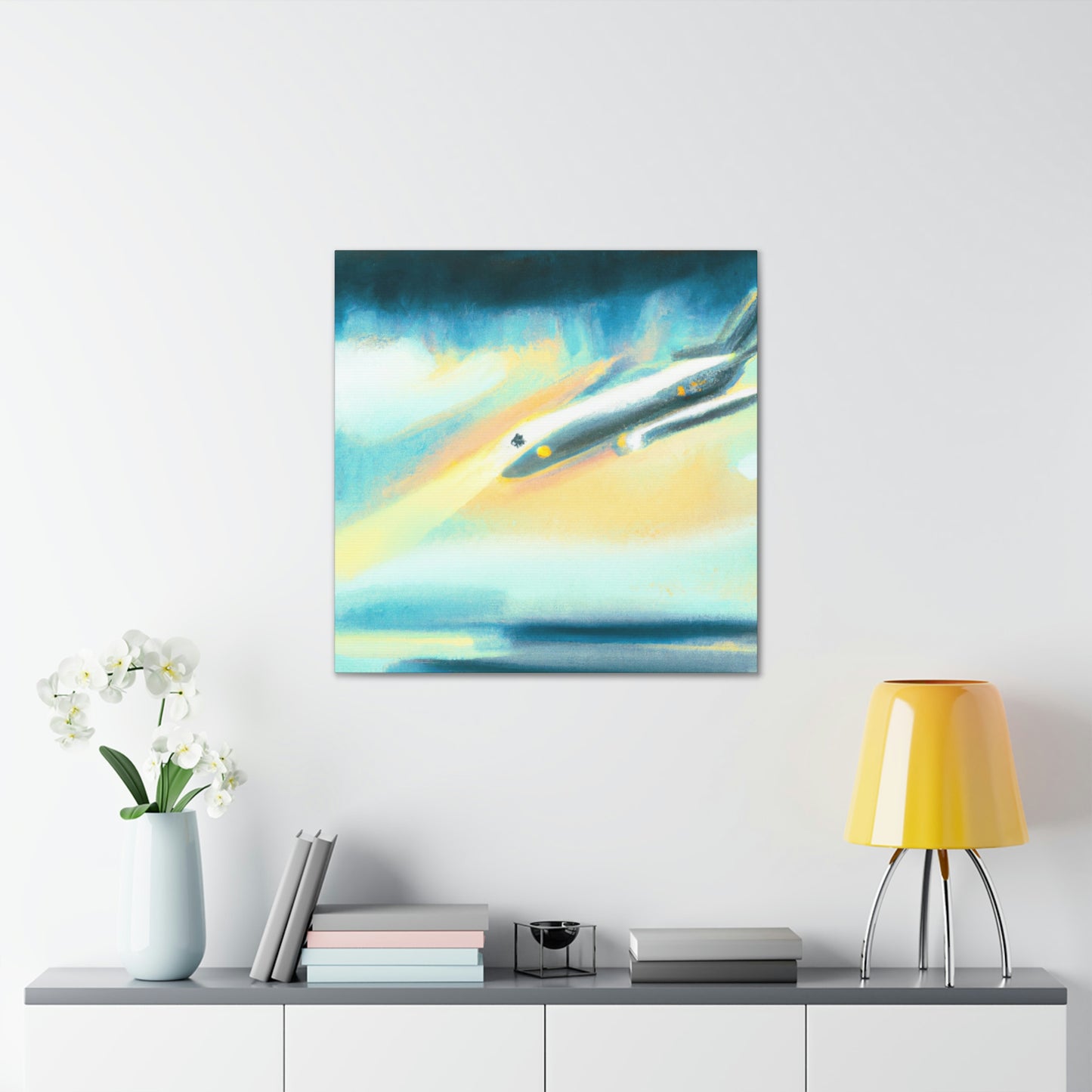 "Flight in Simplicity" - Canvas