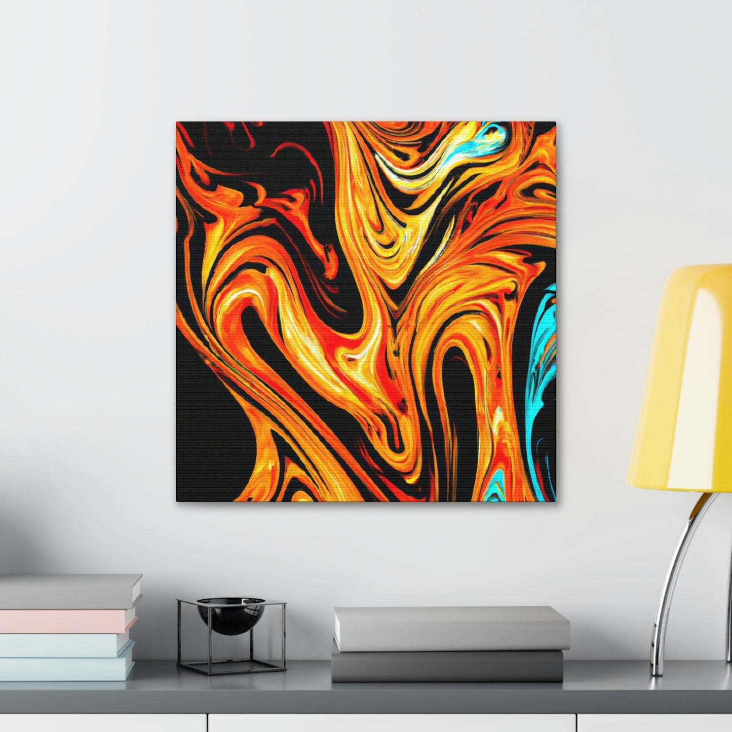 "Turbulent Cosmic Tides" - Canvas