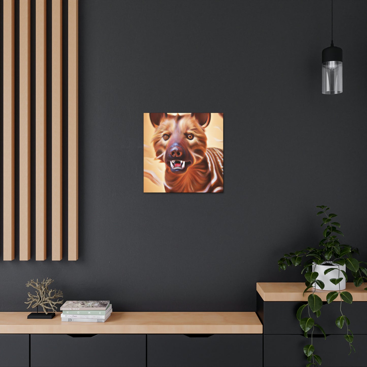 Tasmanian Tiger Reflection - Canvas