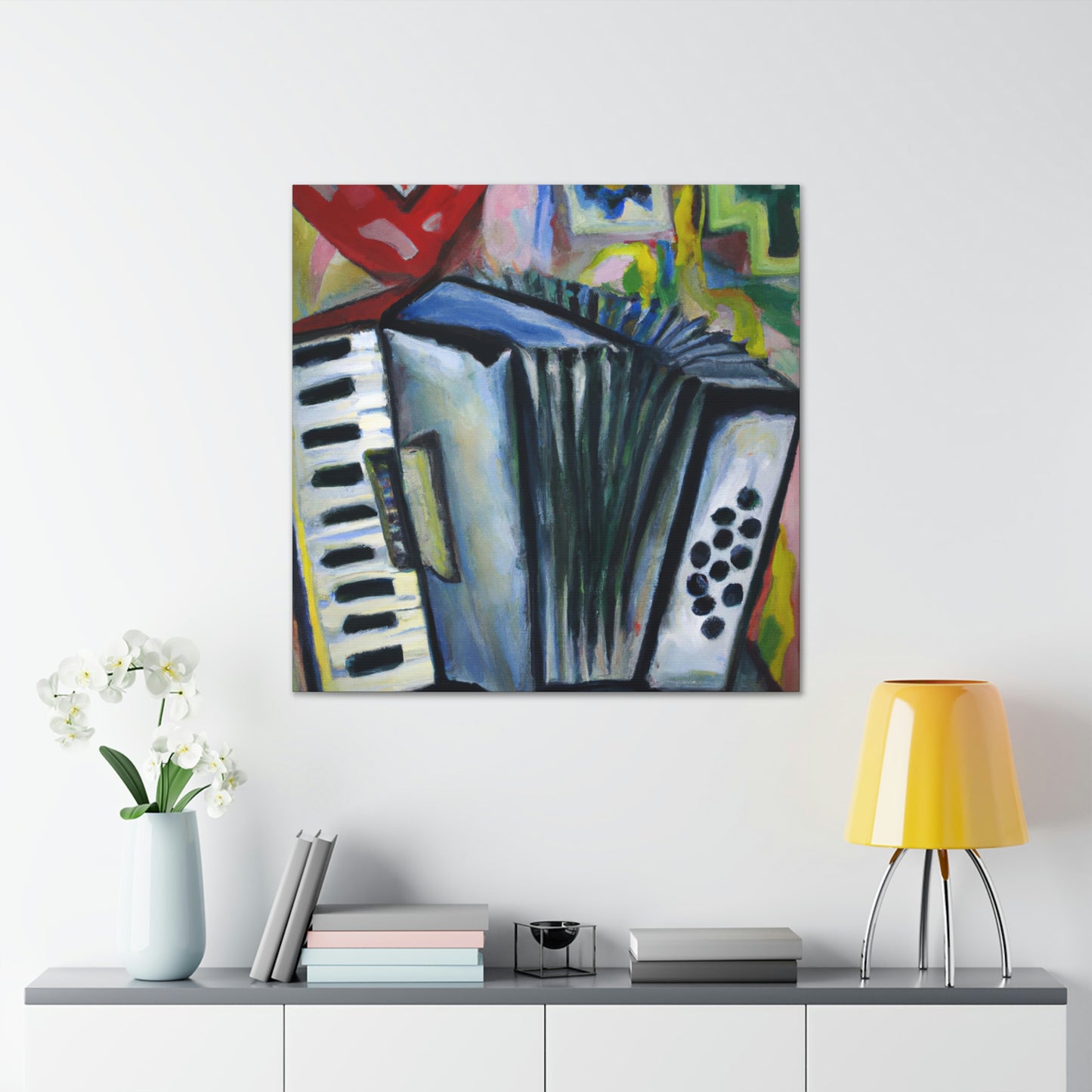 Accordion Fantasia Art - Canvas