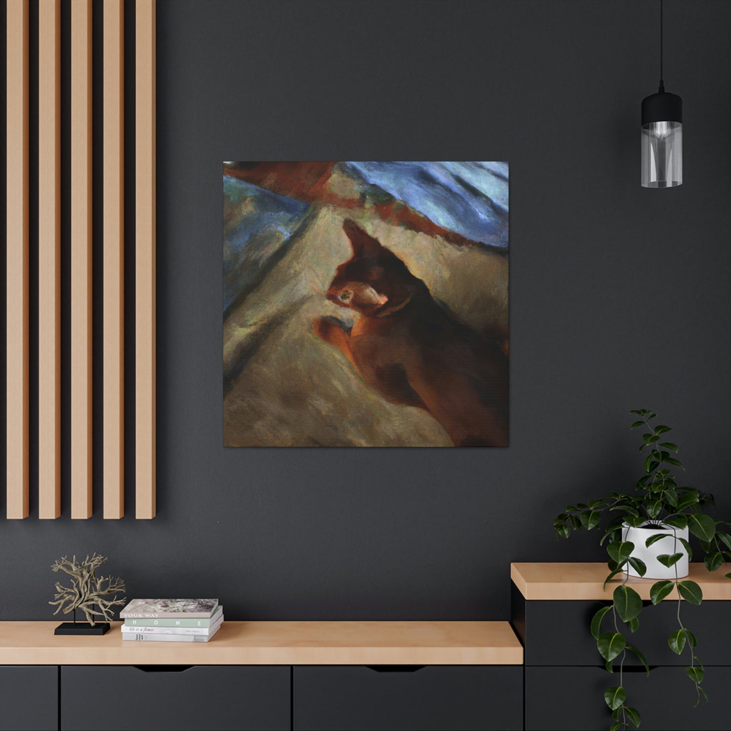 Abyssinian Abstract Expression - Canvas