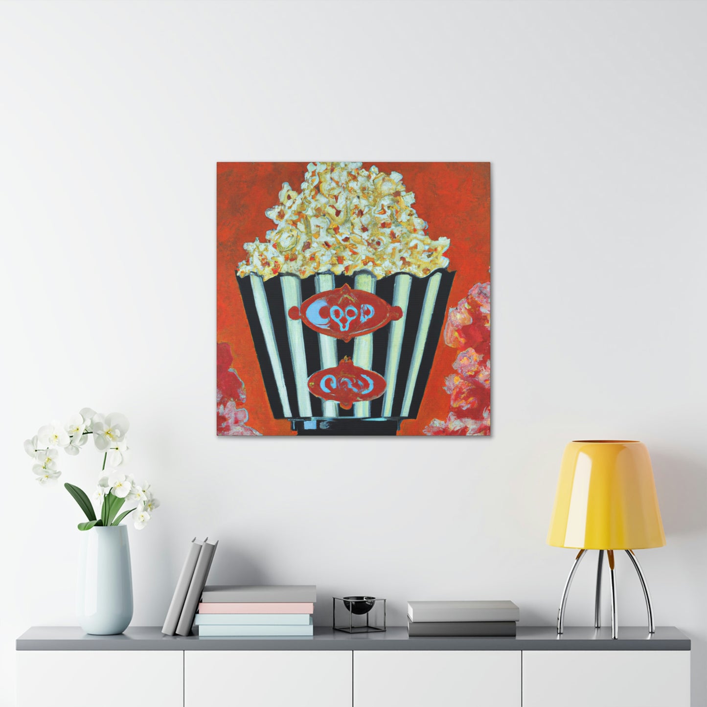 "Surreal Seas of Popcorn" - Canvas