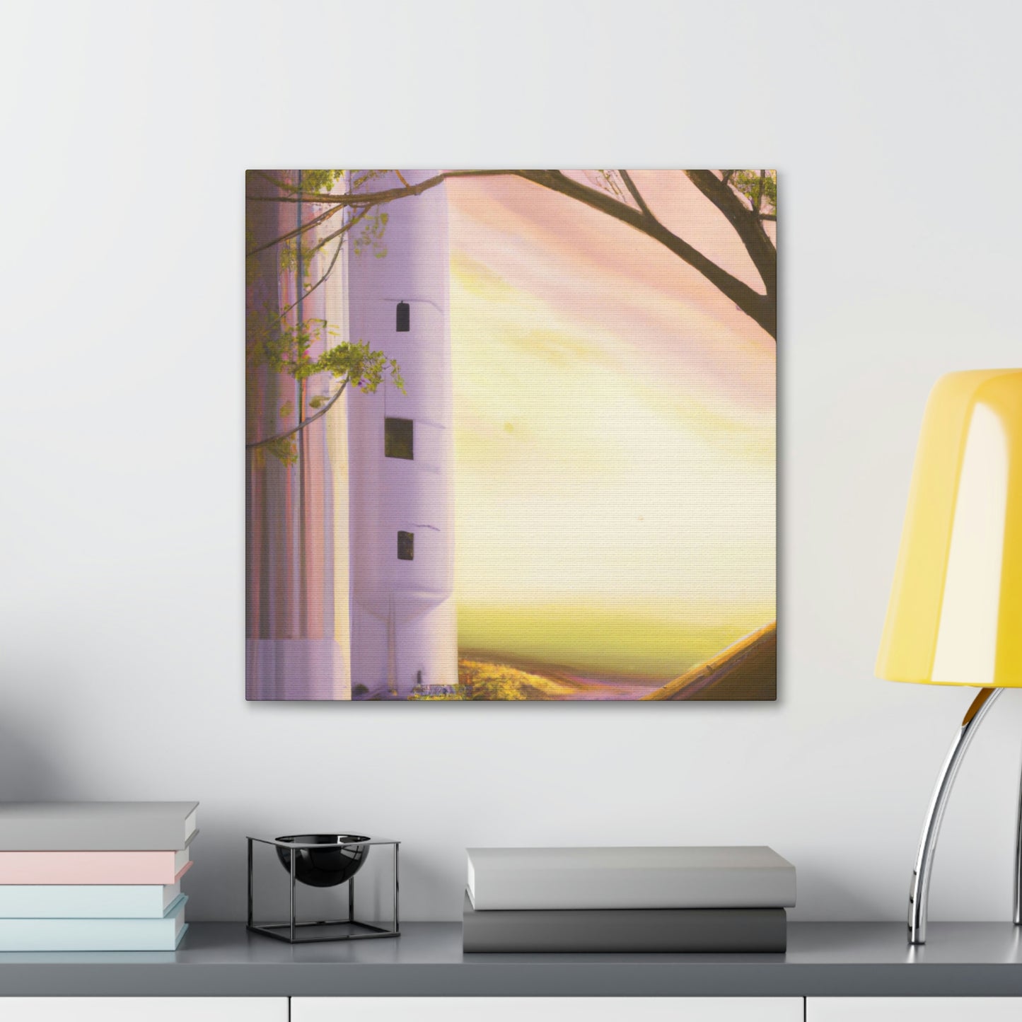 Silo In Splendor - Canvas