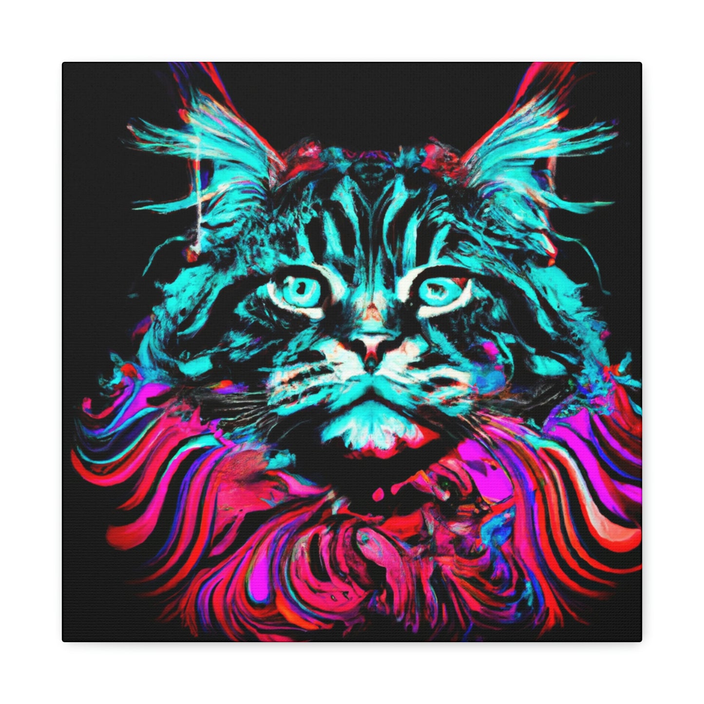 Maine Coon Majestic - Canvas