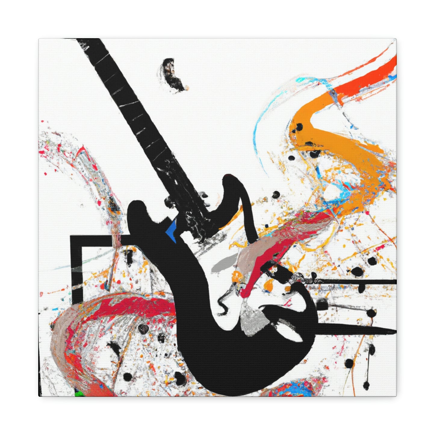 "Fender in Expressionism" - Canvas