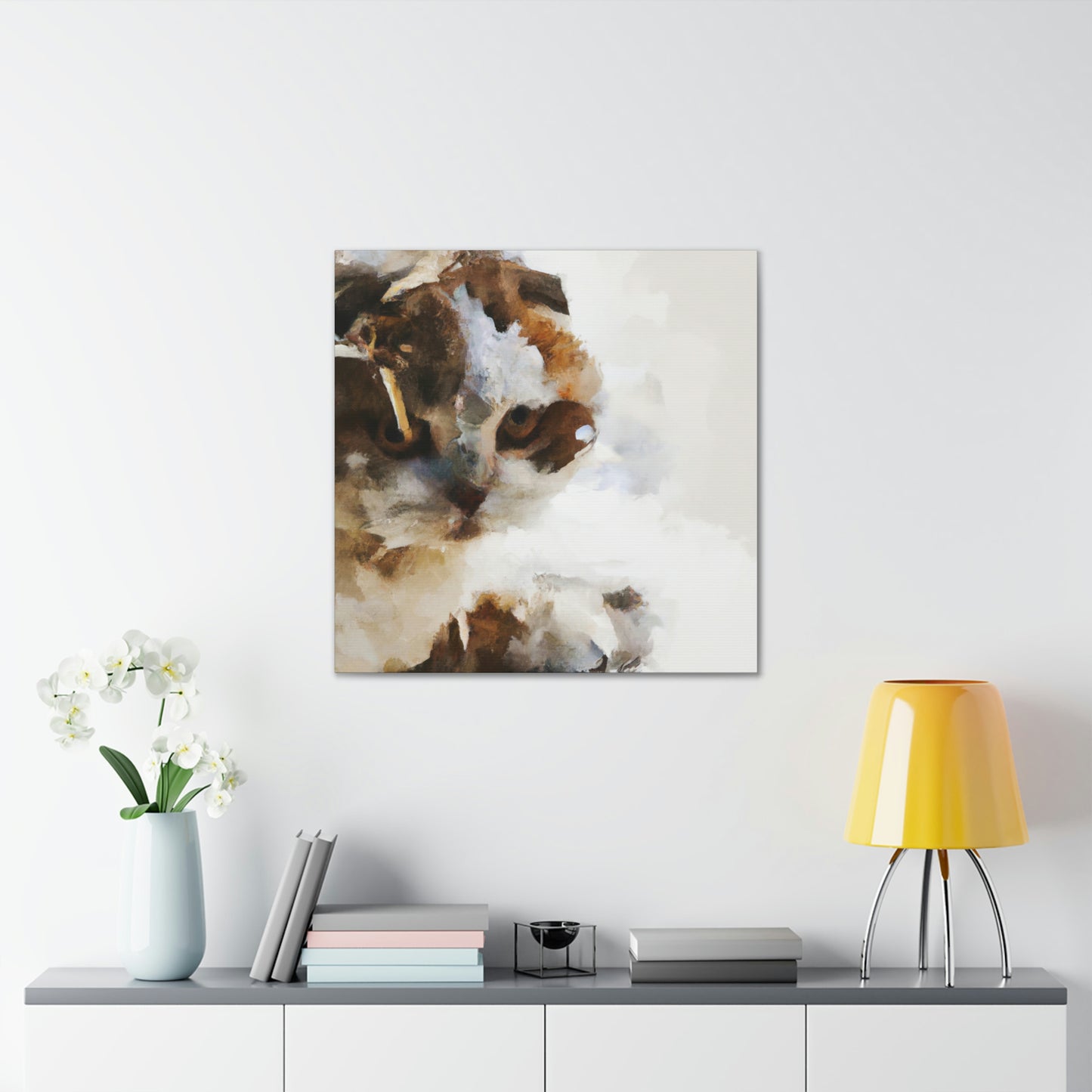 Scottish Fold Enchantment - Canvas