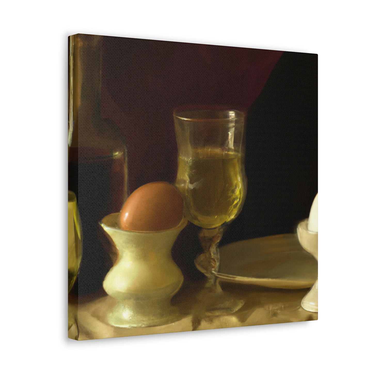 Still Life with Eggs - Canvas