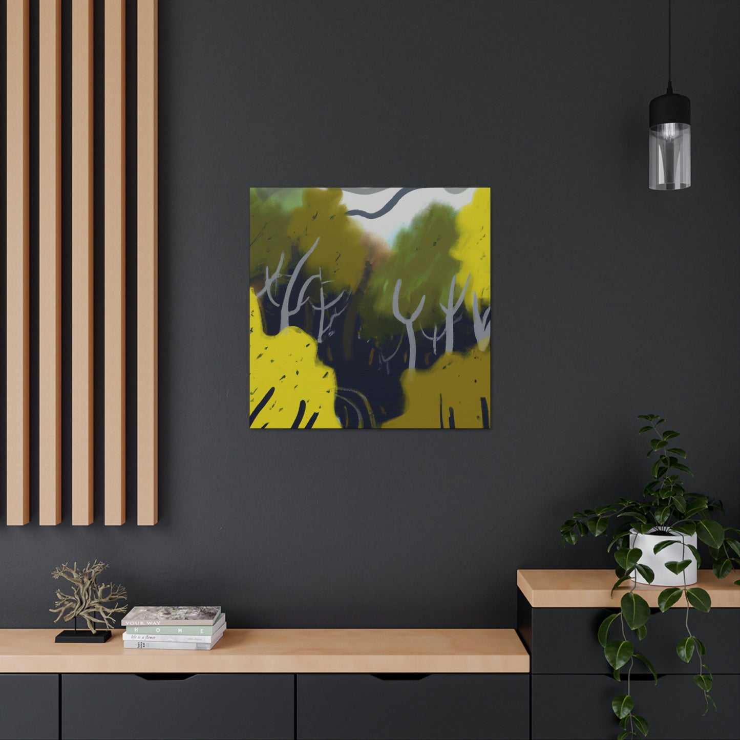 "Forest Dreams: 1940s" - Canvas