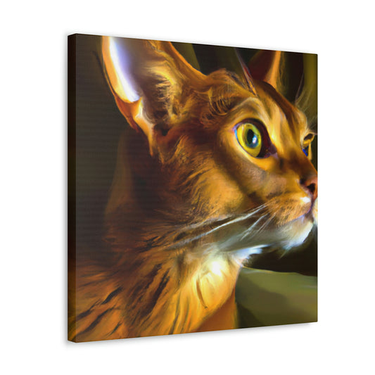 Abyssinian Crowned Glory - Canvas