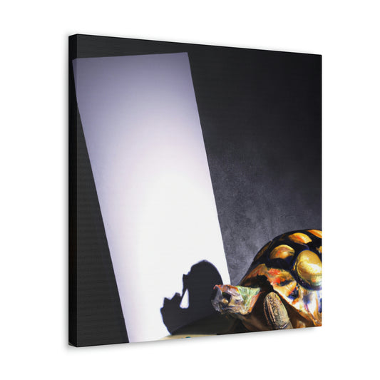 "Tortoise in Simplicity" - Canvas