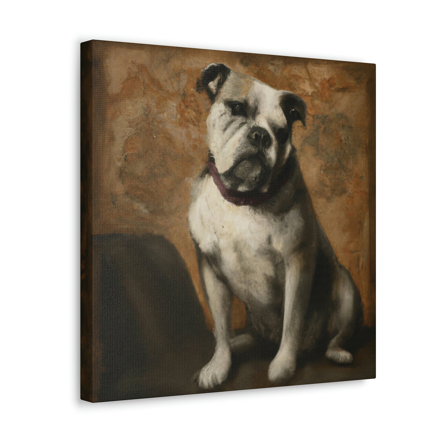 "Bulldog of Baroque" - Canvas